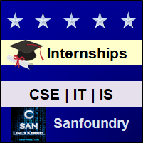 Bangalore Internships - Computer Science and Engineering