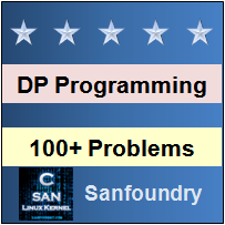 Dynamic Programming Problems and Solutions