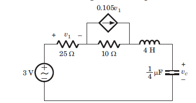 The maximum voltage across capacitor is 3200 V in given circuit