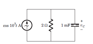 Find Vc(t) in the given circuit diagram