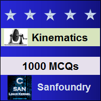 Kinematics of Machinery Questions and Answers