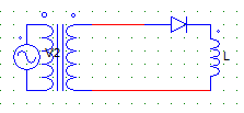 The peak value of the load current occurs at ωt is π