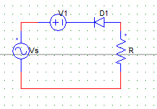 The waveform of load voltage at the resistor will have zero value in positive half cycle