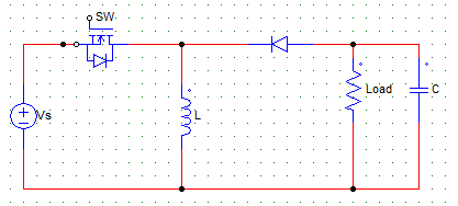 The below given chopper circuit is that of a step-up/step-down chopper