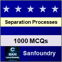 Separation Processes Interview Questions and Answers
