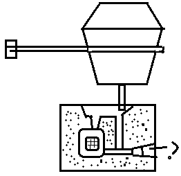 Sand plug of thermit welding apparatus effects in forming the weld