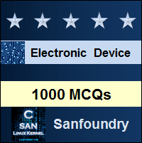 Electronic Devices and Circuits Questions and Answers