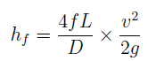 Ratio of head loss in two pipes is 2:3 if ratio of their pipe diameters d1 : d2 be 3:2