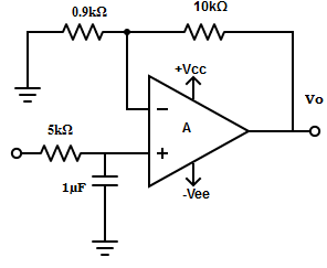 Find the voltage across the capacitor in the given circuit