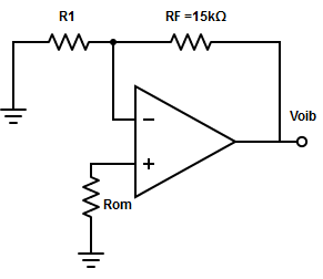 Inverting amplifier circuit