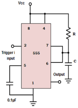 Find the trigger input from the given diagram