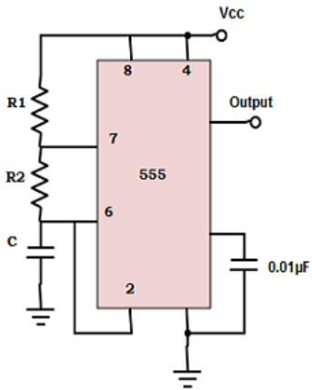 Find the upper comparator threshold from the given diagram