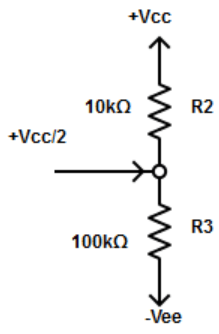Find input terminal of AC amplifier from the given diagram