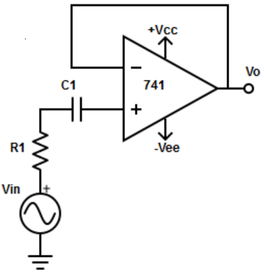 Find thecoupling capacitor from the given diagram