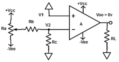 Compensating network design for non-inverting amplitude