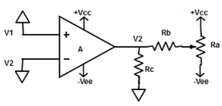 Find the non-inverting amplifier where the compensating network need to be connect to input terminal