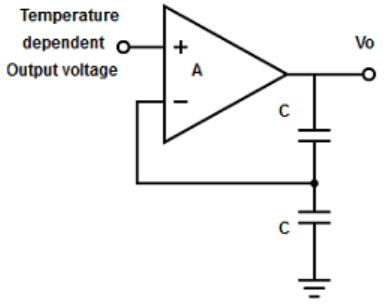 Find the temperature sensitive resistance from the given diagram