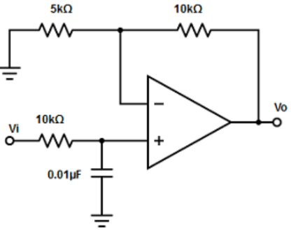 Find the RF and R1 from the given diagram