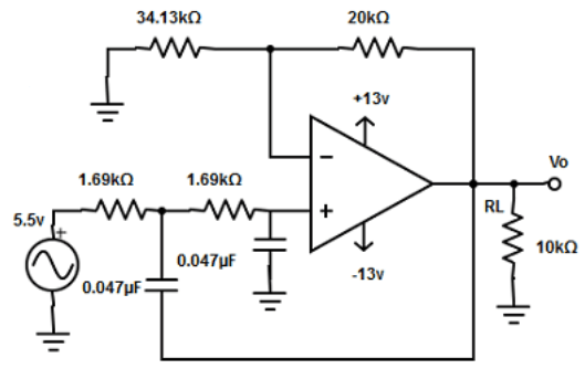 Find the capacitor value from the given diagram