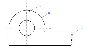 Lines Lettering Dimensioning Questions And Answers Sanfoundry