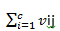 The diagram represents summation of gas flow rates & C represents number of components