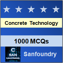 Concrete Technology Questions and Answers