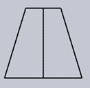 The top view from the isometric view for the below given figure - option b