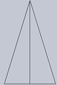 The top view of the below given pyramid - option b