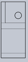 The front view represents line of sight in case of front view of isometric view - option c