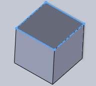 The one which is in perspective view for all are cubes - option b