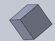 The one which is in perspective view for all are cubes - option d