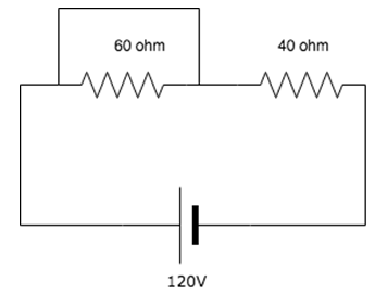 Find the Voltage across the 60ohm resistor