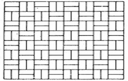 Double basket weave bond is type of bond made by placing soldiers next to stretchers