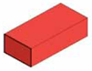 Brick or stone which lies with its greatest length at right angles to the face of the work