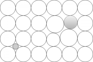 The type of solid solution is interstitial solid solution of carbon in FCC ϒ iron