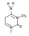The following is the prototype of a correctly methylated base - option b