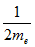 The formula for Bohr magneton - option d