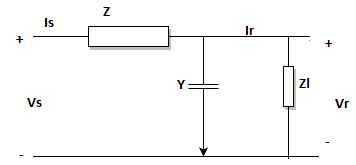 1+YZ equations are given by the below set of equations based on the line diagram