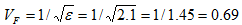 Find the velocity factor of a coaxial cable from the given diagram