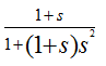 Find the open loop transfer function from the given diagram