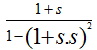 Find the function of a closed loop from the given diagram
