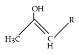 The product for the given reaction to alkyl group - option b