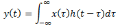 The step response is y(t) = 1/2 (1 – e-2t) u (t) for impulse response h (t) of LTI system