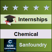 Bangalore Internships - Chemical Engineering
