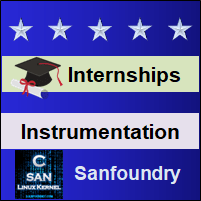 Bangalore Internships - Instrumentation Engineering