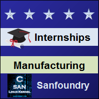 Bangalore Internships - Manufacturing Science and Engineering