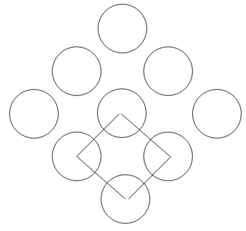 Type of pitch can be classified only under Rotated Square pitch