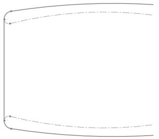 Schematic diagram of pitot inlet