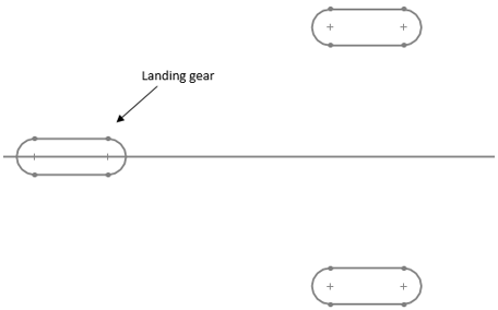 Tricycle landing gear arrangement