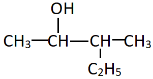 3-Methylpropan-2-ol is IUPAC name of compound include ethyl group & has 5 carbon atoms